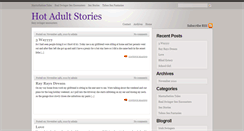 Desktop Screenshot of hotadultstories.info